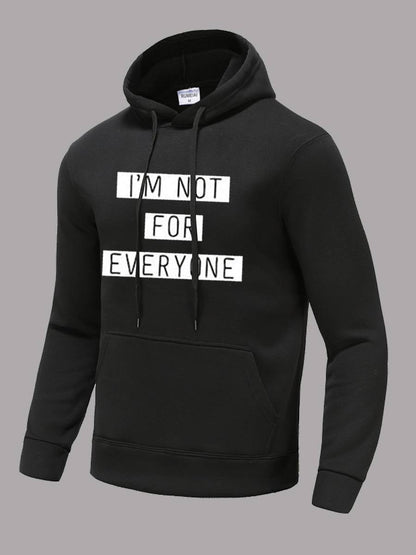 Herren Sweatshirt Hoodie auffällig Kängurutasche