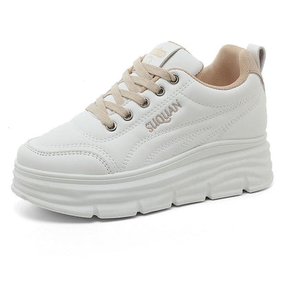 Damen Sneaker Plattform atmungsaktiv mit Schockabsorber