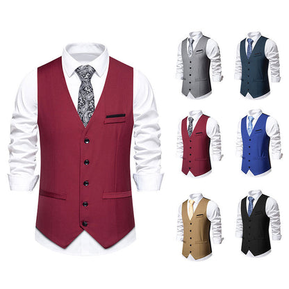 Herren Weste Elegant Modern Klassisch