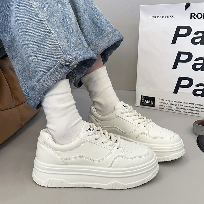 Damen Sneaker Plateau Komfortabel Modisch