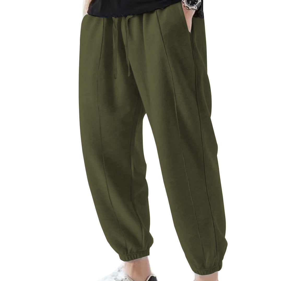 Herren Jogginghose Elastisch Mit Taschen Sportlich