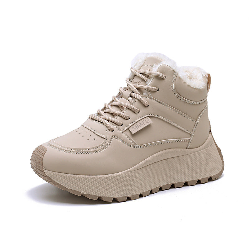 Damen Winterschuhe Warm Rutschfest Schnee Stiefel