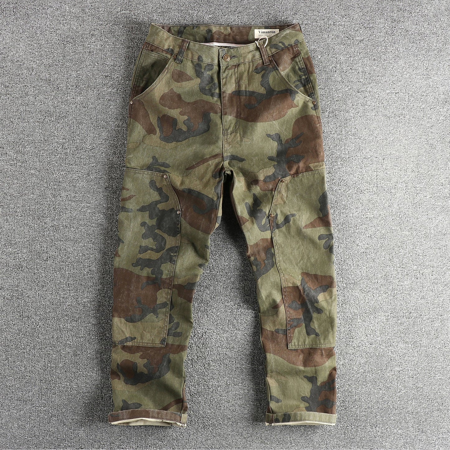 Herren Cargohose Camouflage Modern Multifunktional