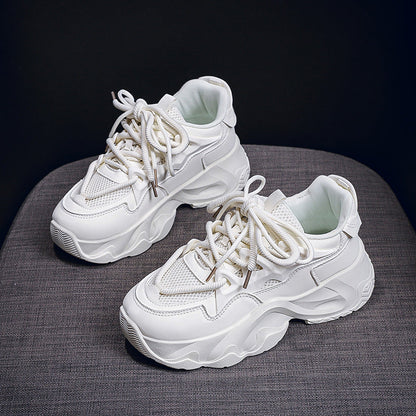 Damen Sportschuhe Chunky Sneaker Atmungsaktiv Rutschfest