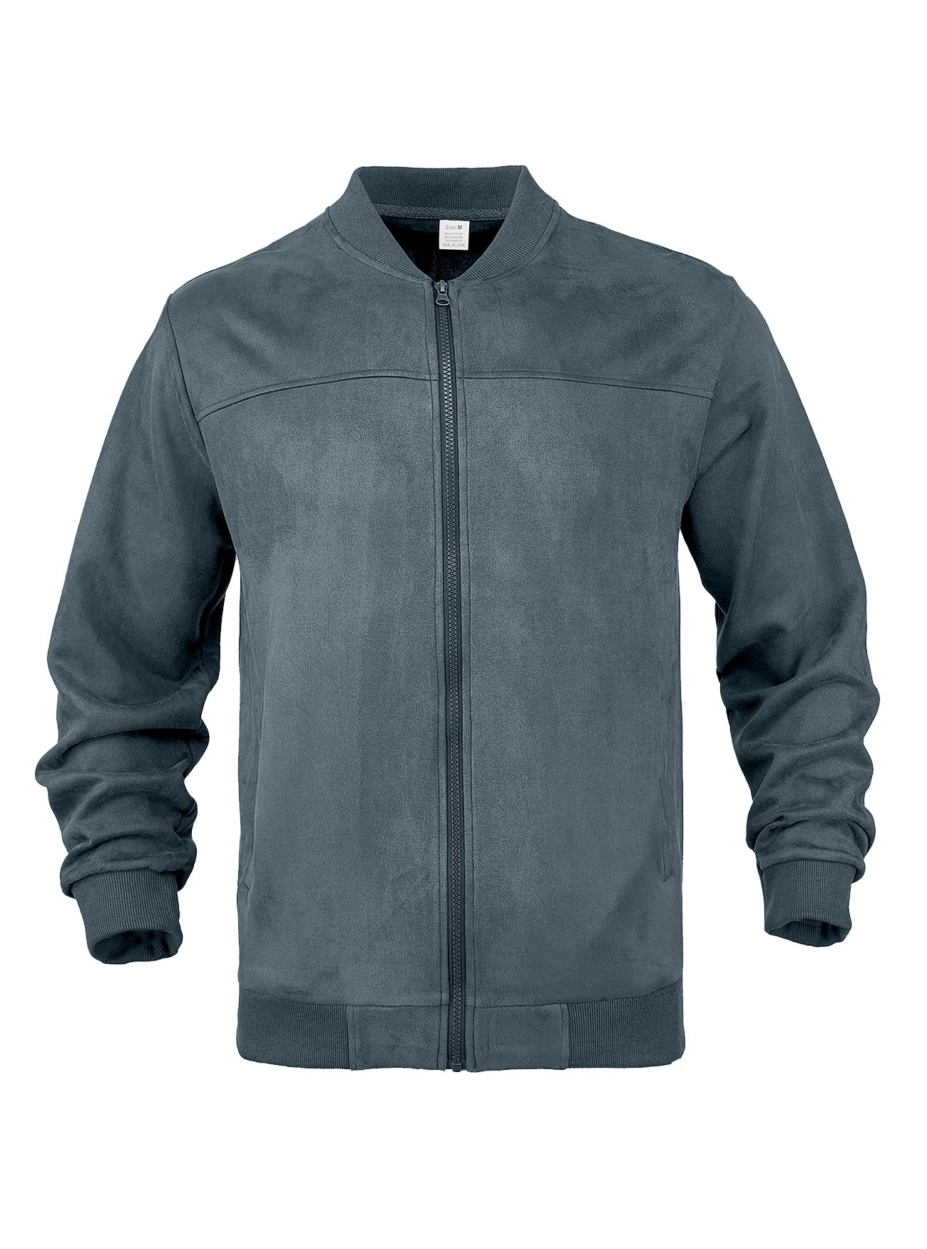 Herren Bomberjacke Modern mit Weicher Innenfütterung und Elastischen Ärmeln