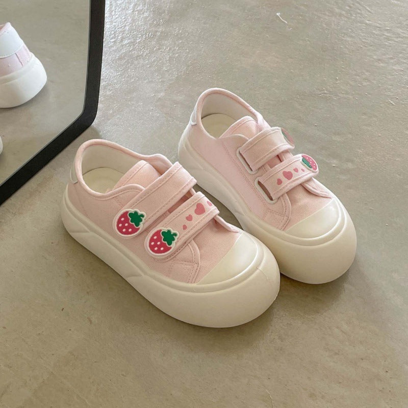 Damen Schuhe Bequem Klettverschluss Verstellbar