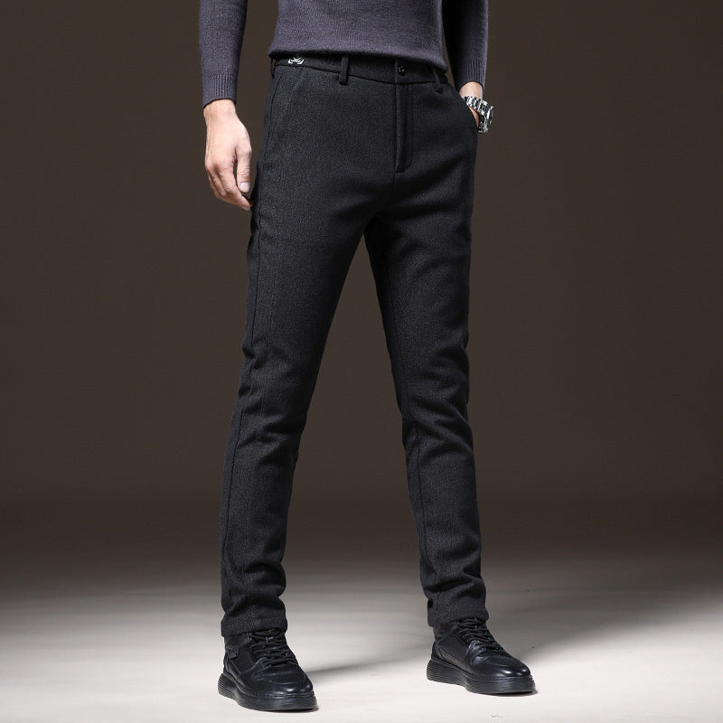 Herren Slim Fit Hose Bequem Freizeit Moderne