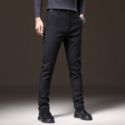 Herren Slim Fit Hose Bequem Freizeit Moderne