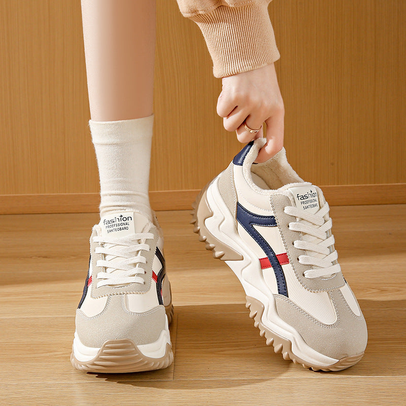 Damen Sneaker Chunky Trendschuhe Modern