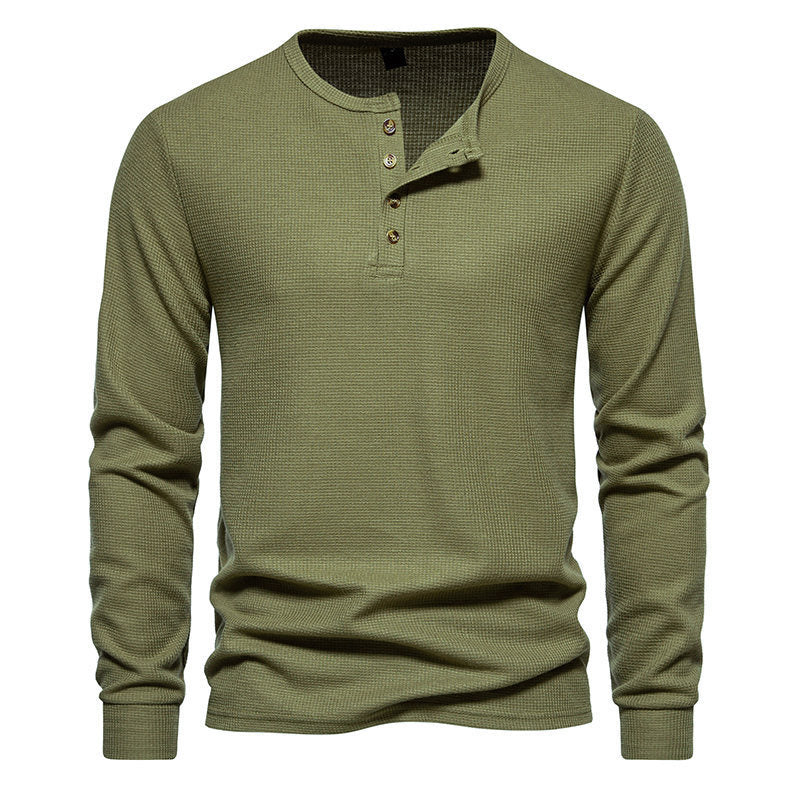 Herren Langarmhemden Knopfleiste Modern Berlin Style