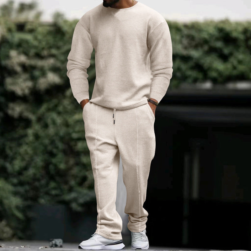 Bequemer Herren Pullover Freizeit Modell mit Chinohose