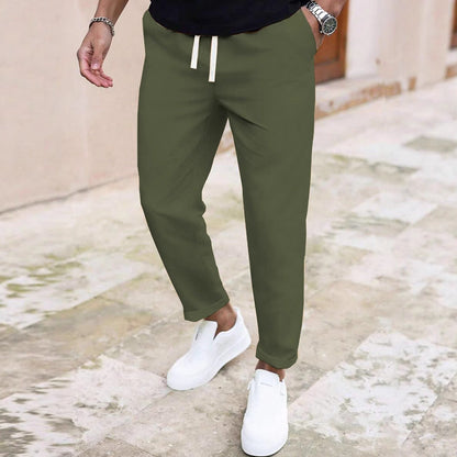 Bequeme Herren Trainingshose mit verstellbarem Bund Sportlich