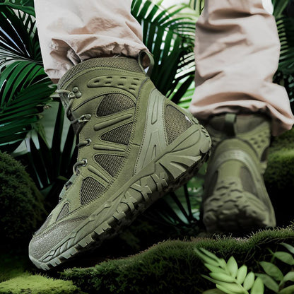 Herren Outdoor-Stiefel Wasserdicht Rutschfest Atmungsaktiv