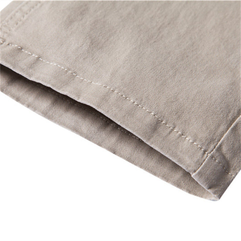 Herren Chino-Hose Slim Fit Elastisch Modern