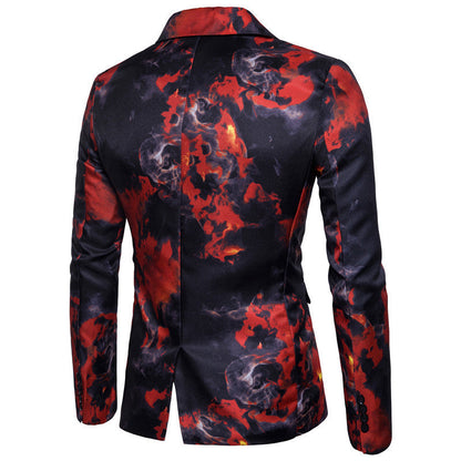 Herren Blazer Modern mit Farbverlauf Trendy