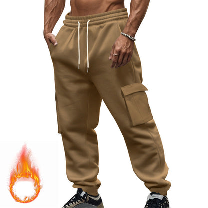 Herren Jogginghose Cargo Bequem mit Seitentaschen