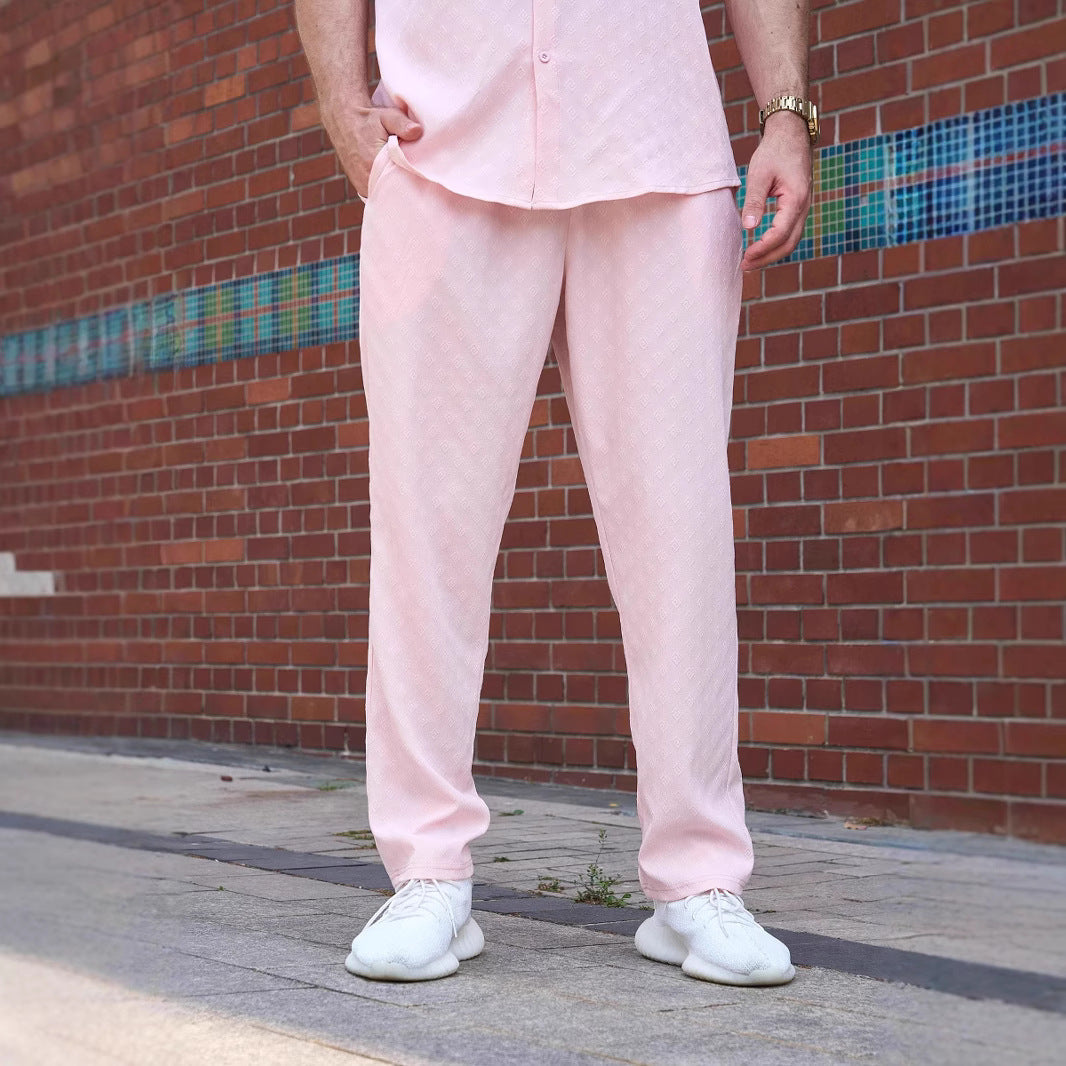 Herren Freizeithose Leicht Modern mit Muster