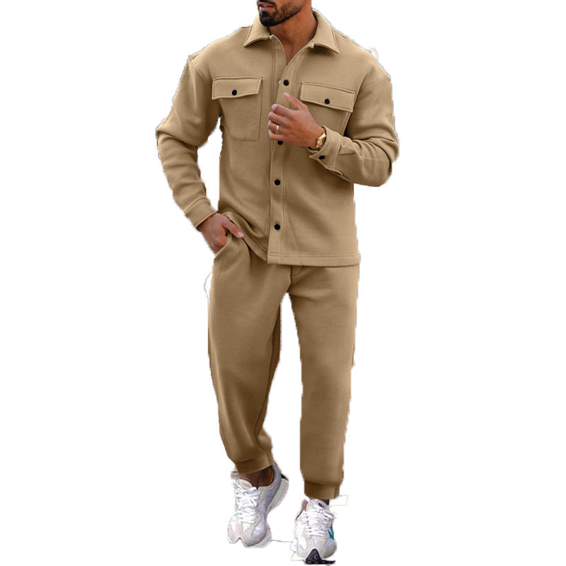 Herren Freizeitjacke Lässig Mit Taschen Bequem