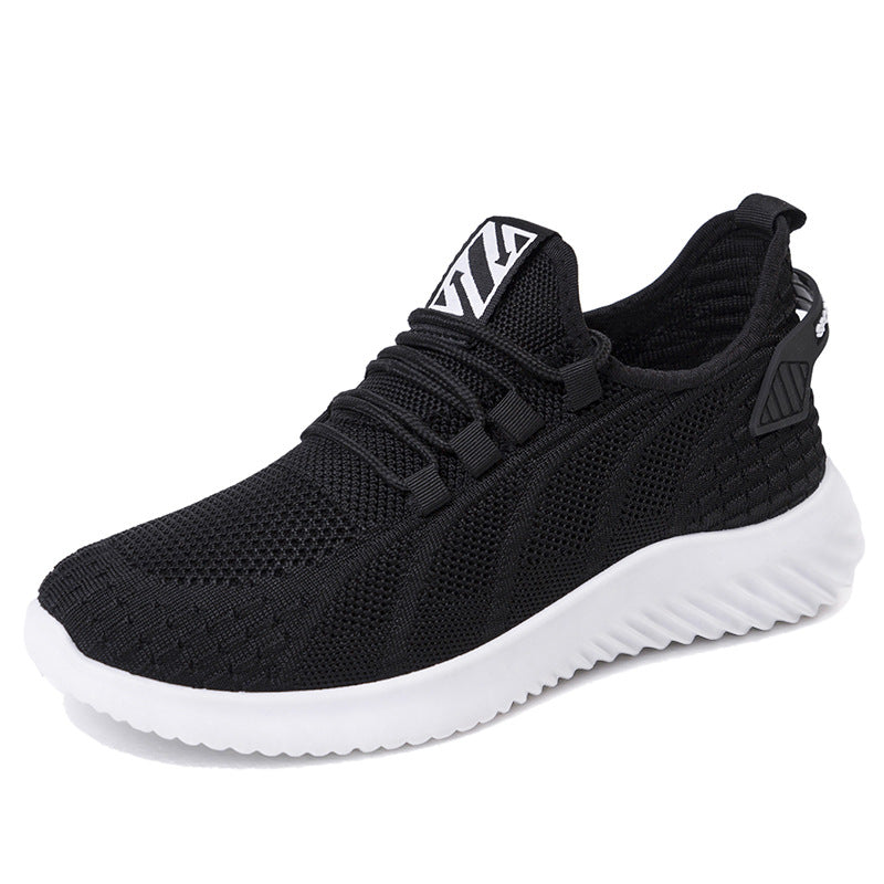 Damen Sneaker Sportlich Laufschuhe Mesh Atmungsaktiv