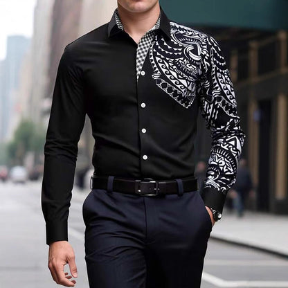 Herren Hemd Modern mit exklusiven Mustern Berlin Style