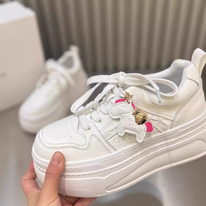 Damen Sneaker Plateau Modisch Komfortabel Mit Dämpfung - BerlinGlamour