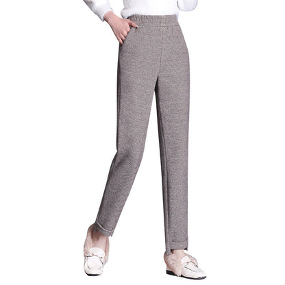 Damen Hose Elastisch Mit Taschen Comfort