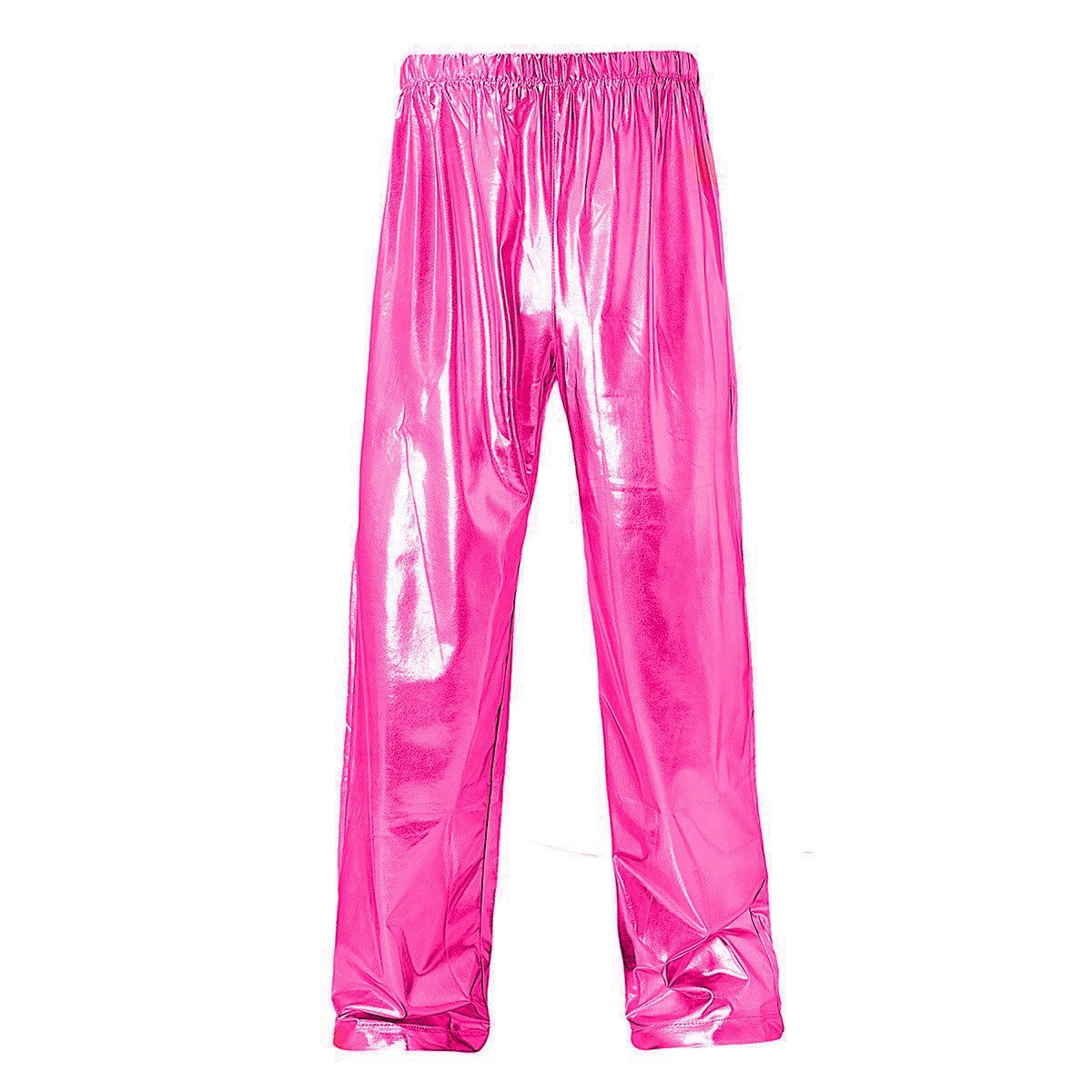 Glänzende Herren Trainingshose Sport Hose Stretch