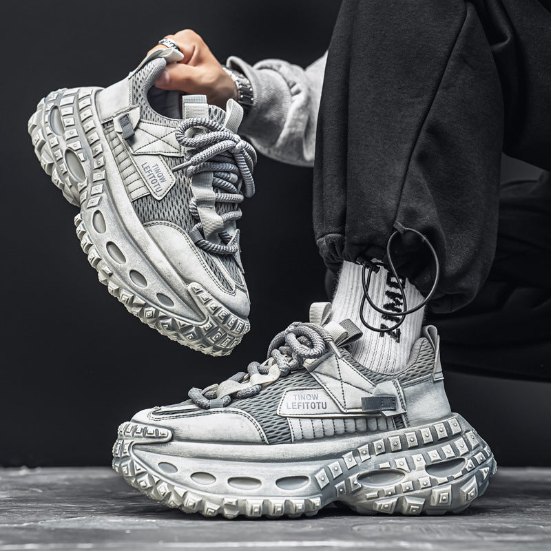 Damen Sneaker Sportlich High-Top Weich und Dämpfend - BerlinGlamour