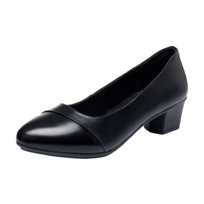 Damen Pumps mit Blockabsatz Komfortabel Heidi Stil