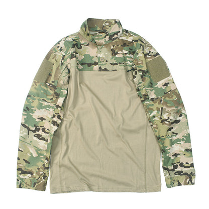 Herren Freizeitjacke Stehkragen Reißverschluss Taschen Modern