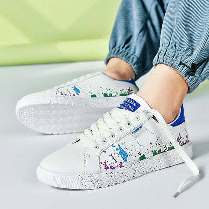 Damen Sneaker mit Spritzdesign und bequemem Innenfutter Sportlich - BerlinGlamour