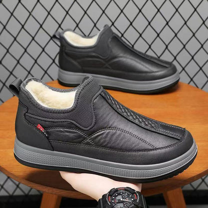 Damen Slipper Schuhe Lammfell gefüttert Bequem Warm