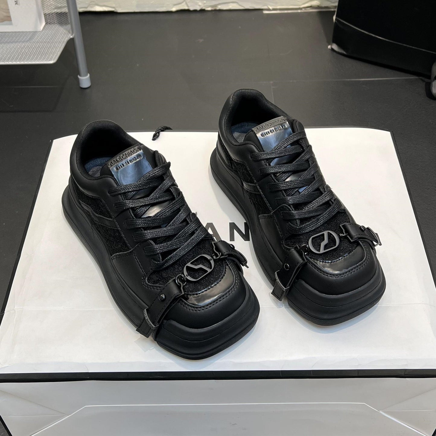 Damen Sneaker Modisch Robust Einzigartig Design