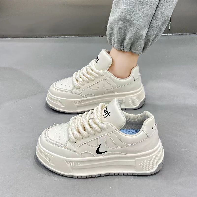 Damen Sneaker Chunky bequem elastisch mit dicker Sohle
