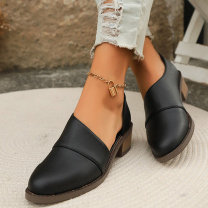 Damen Ballerinas Komfortabel Vintage-Stil Schuhe - BerlinGlamour