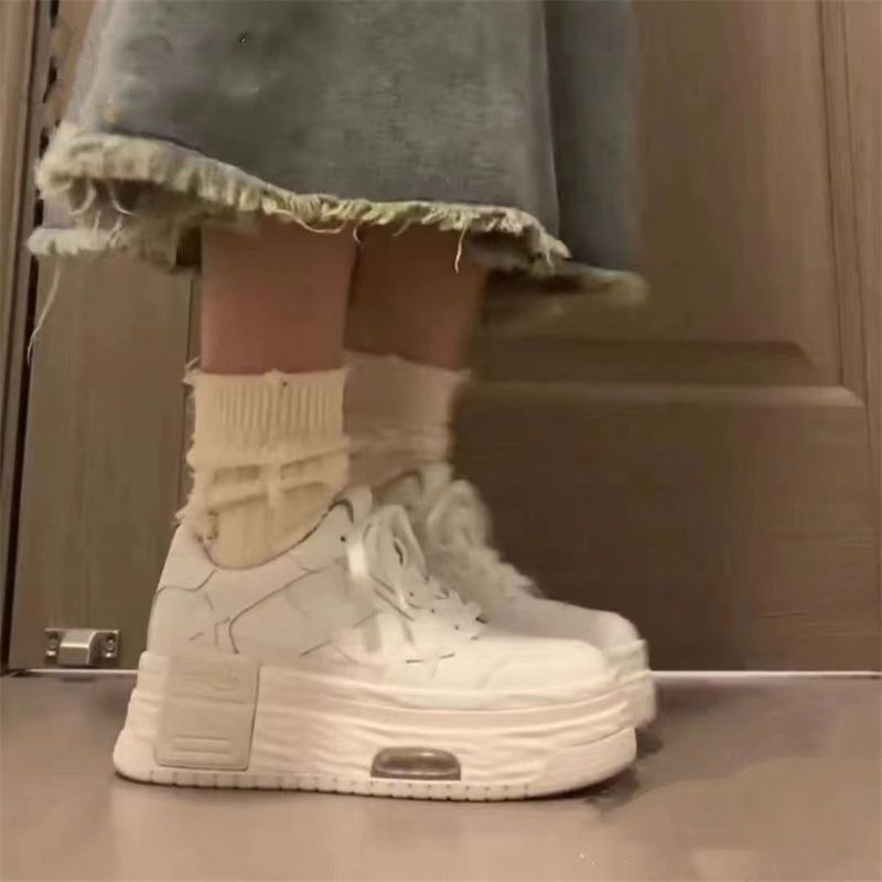 Plateau Sneaker Damen Modisch Hochwertig