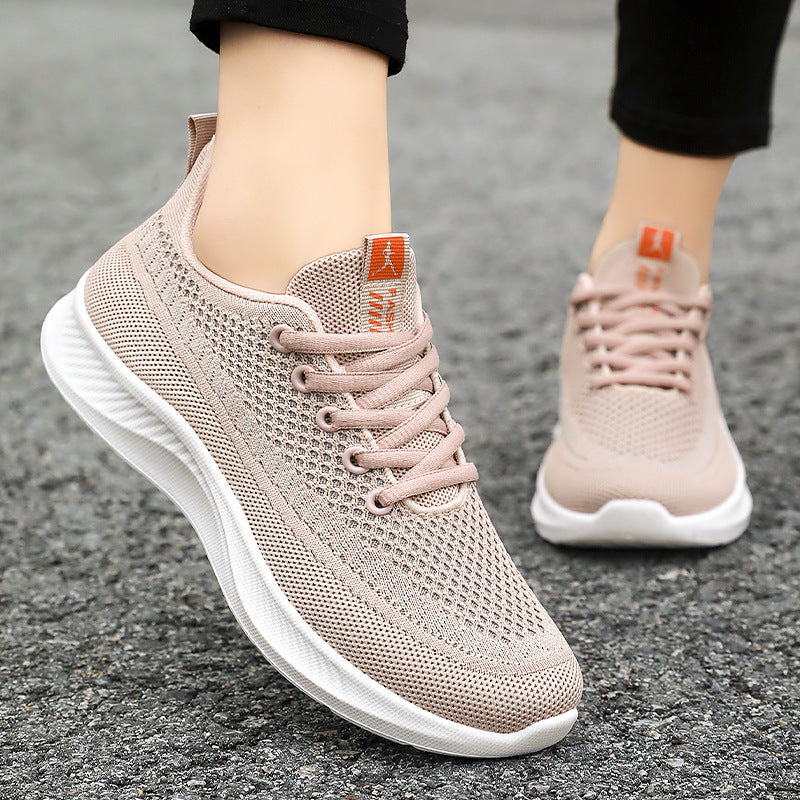 Damen Sneaker Leicht Atmungsaktiv Flexibel Mesh