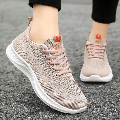 Damen Sneaker Leicht Atmungsaktiv Flexibel Mesh