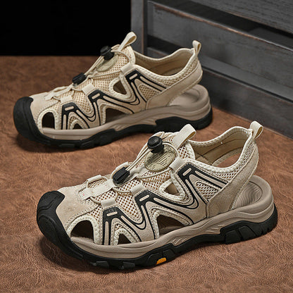 Damen Sport Sandalen Mesh Schnellschnürsystem