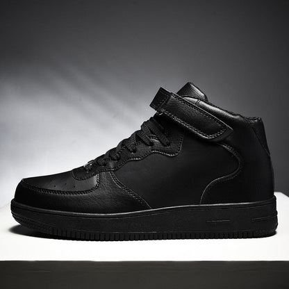 Damen Sneaker High-Top verstellbarer Klettverschluss Mode Schuhe