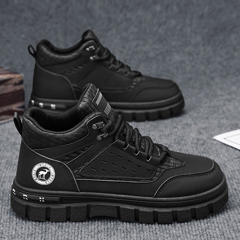 Damen Sneaker Sportlich High-Top mit rutschfester Sohle