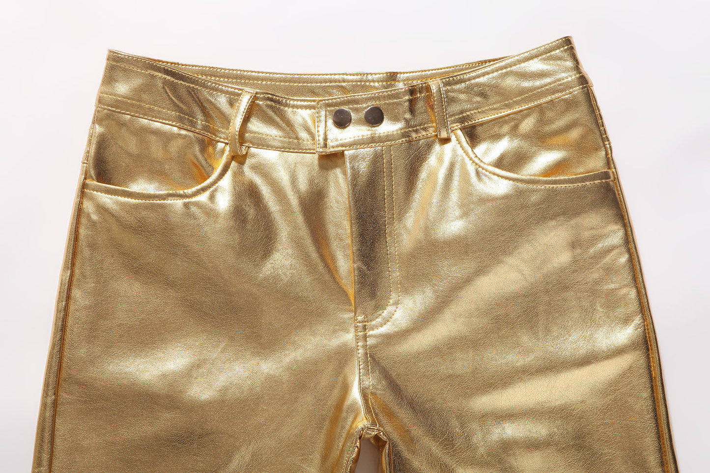 Herren Jeans Metallic Effekt Glitzer