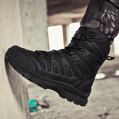 Herren Outdoorschuhe Wanderschuhe robust atmungsaktiv