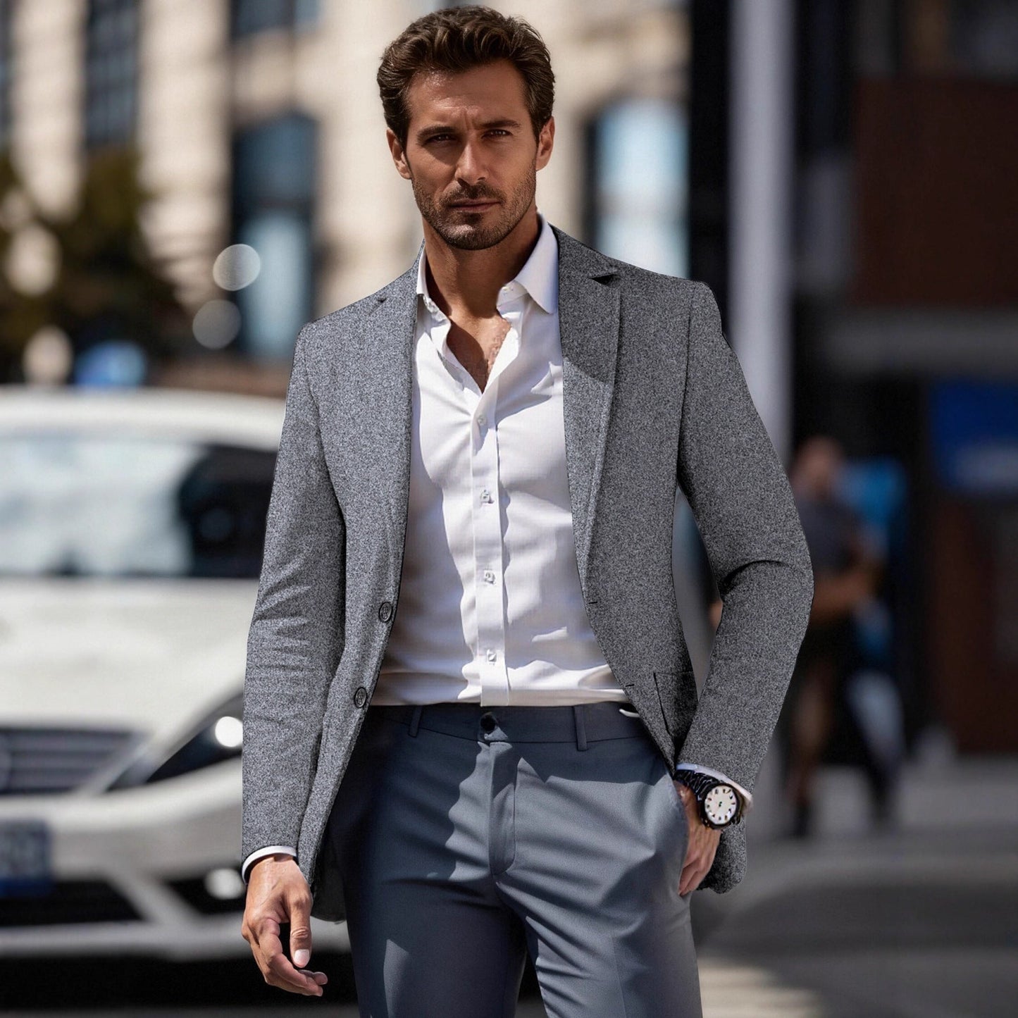 Herren Blazer Business Slim Fit Modern - BerlinGlamour