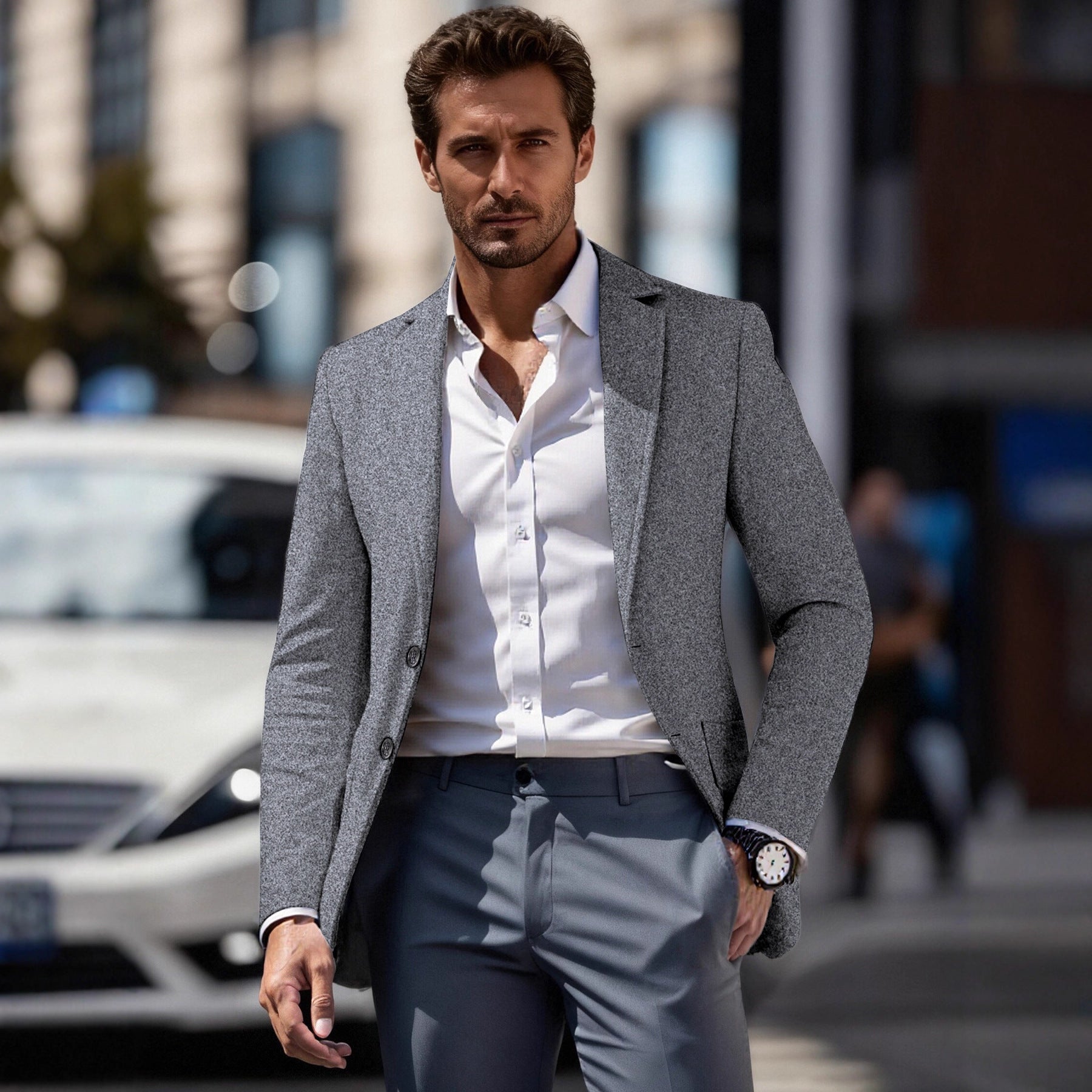 Herren Blazer Business Slim Fit Modern - BerlinGlamour