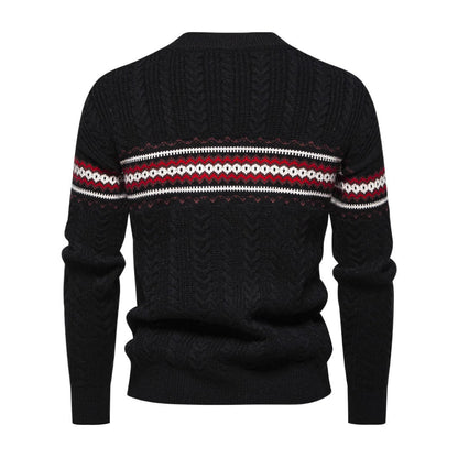 Herren Strickpullover Modern Trendig Grau