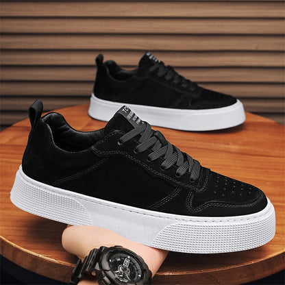 Damen Sneaker Modern Streetstyle Schwarz - BerlinGlamour