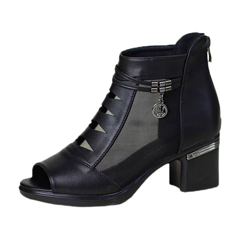 Damen Stiefeletten atmungsaktiv bequem Heidi Mode