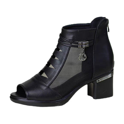 Damen Stiefeletten atmungsaktiv bequem Heidi Mode