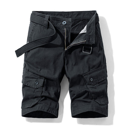 Herren Cargo Shorts Robust Vieltaschig Outdoor